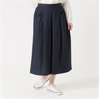 再生レーヨン入スカーチョ レディス SELF+SERVICE(セルフ＋サービス) TK526317-SS(コイアオ-M)