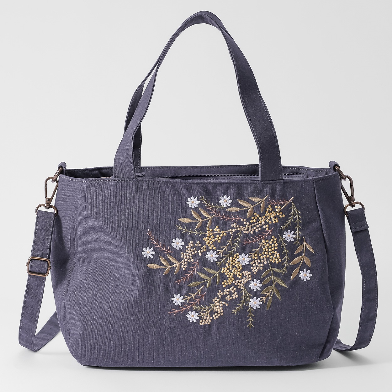 刺繍2wayトートバッグ レディス SELF+SERVICE(セルフ＋サービス) 812 