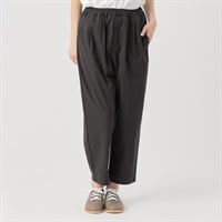 機能付きタックコクーンパンツ 再生ポリエステル混 レディス SELF+SERVICE(セルフ＋サービス) CP323553-SS(チャコ－ルグレ－-S)