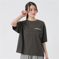 オーガニック綿糸フットボール切替プルオーバー レディス SELF+SERVICE(セルフ＋サービス) MRCT262345002(チャコ－ルグレ－-M)
