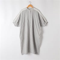 オーガニック綿入 レースドルマンワンピース レディス SELF+SERVICE(セルフ＋サービス) CL0131-SS(ウスグレー-M)