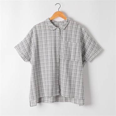 オーガニック綿入 ワイドチュニック レディス SELF+SERVICE(セルフ＋サービス) CL0132-SS