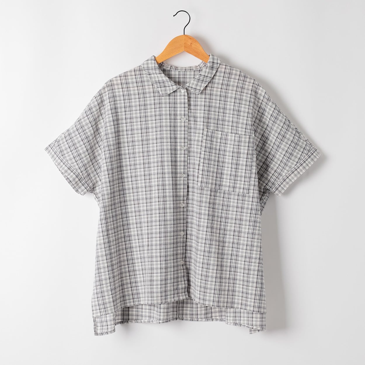 オーガニック綿入 ワイドチュニック レディス SELF+SERVICE(セルフ＋サービス) CL0132-SS(キナリ-XL)