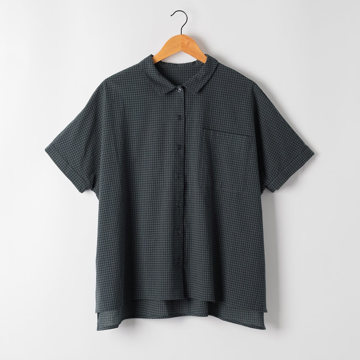 オーガニック綿入 ワイドチュニック レディス SELF+SERVICE(セルフ＋サービス) CL0132-SS(コイアオ-XL)