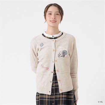リサとガスパール 前後着ニット レディス SELF+SERVICE(セルフ＋サービス) SP-K19353-SS(アイボリー-M)