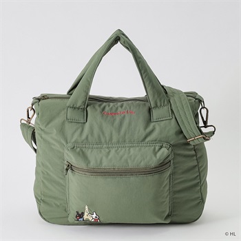 リサとガスパールパフショルダー レディス SELF+SERVICE(セルフ＋サービス) SP26AW-TAS06(Ａコイミドリ-ﾌﾘｰ)