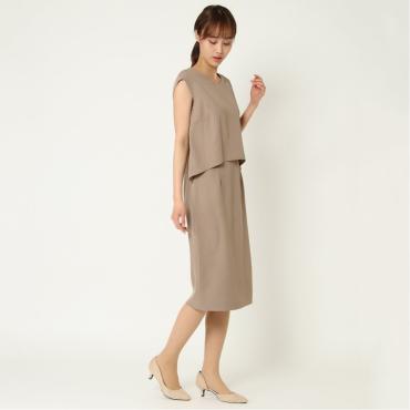 ⭐︎A/P⭐︎讃美歌ワンピース♬細身(日本製) 強撚ワンピース レディース ESPRITMUR (エスプリミュール