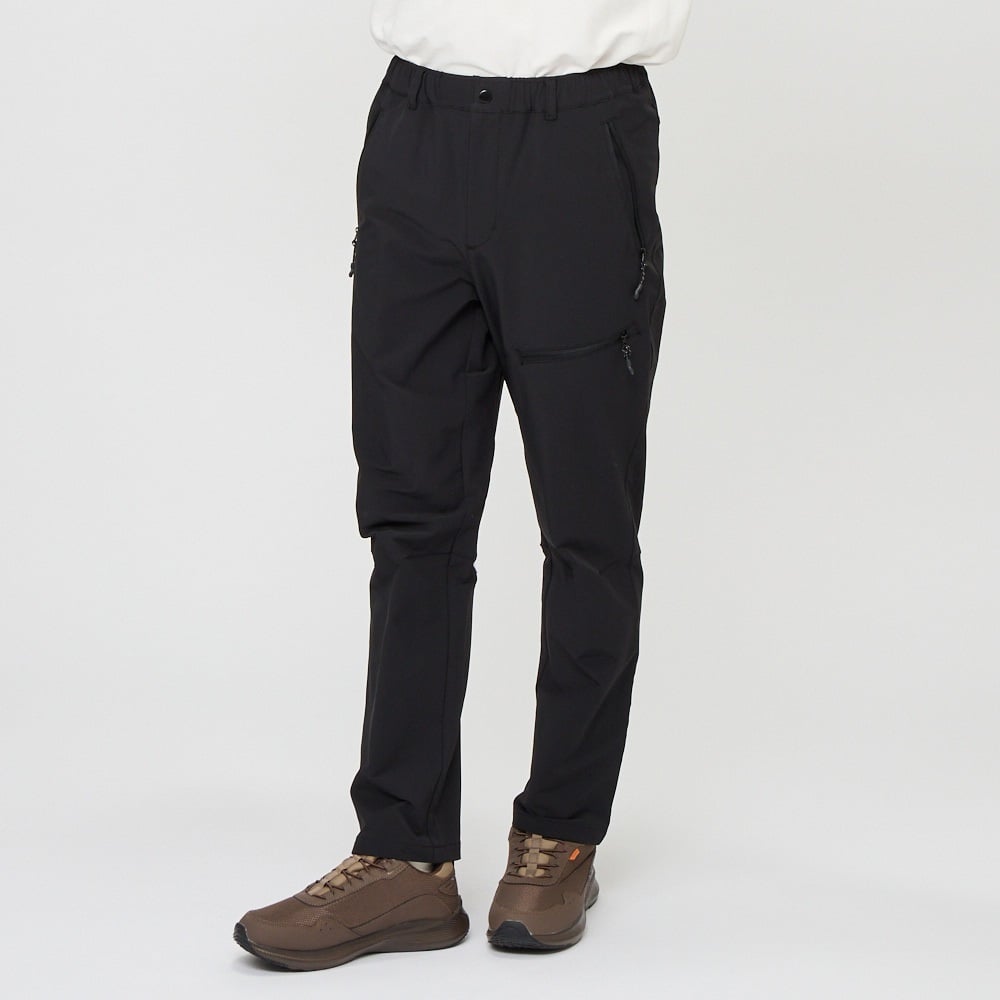 4WAYストレッチはっ水テーパードパンツ アウトドア ハイキング メンズ