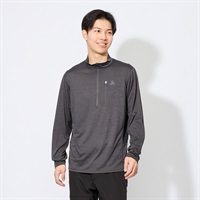 ハーフZIP長袖Tシャツ 吸水速乾 制菌 RILLFOX  メンズ