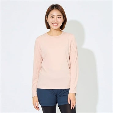 クルーネック長袖Tシャツ 吸水速乾 制菌 RILLFOX レディス