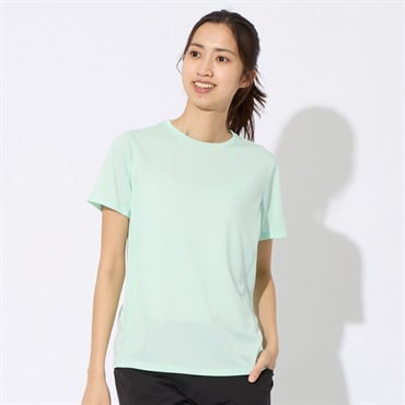 クルーネック半袖Tシャツ 吸水速乾 制菌 RILLFOX  レディス(ウスミドリ-XL)
