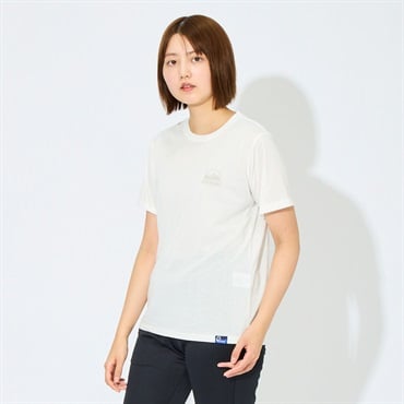 PenField（ペンフィールド） 半袖Ｔシャツ 胸プリント 驚異の速乾力 ナチュラルな風合い 抗菌防臭 レディス(アイボリー-M)