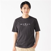 LOGOS PARK(ロゴスパーク) アニマルプリントTシャツ 吸汗速乾 メンズ