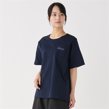 coleman(コールマン) ポケット付きドライ半袖Ｔシャツ 吸水速乾 レディス(コイアオ-XL)