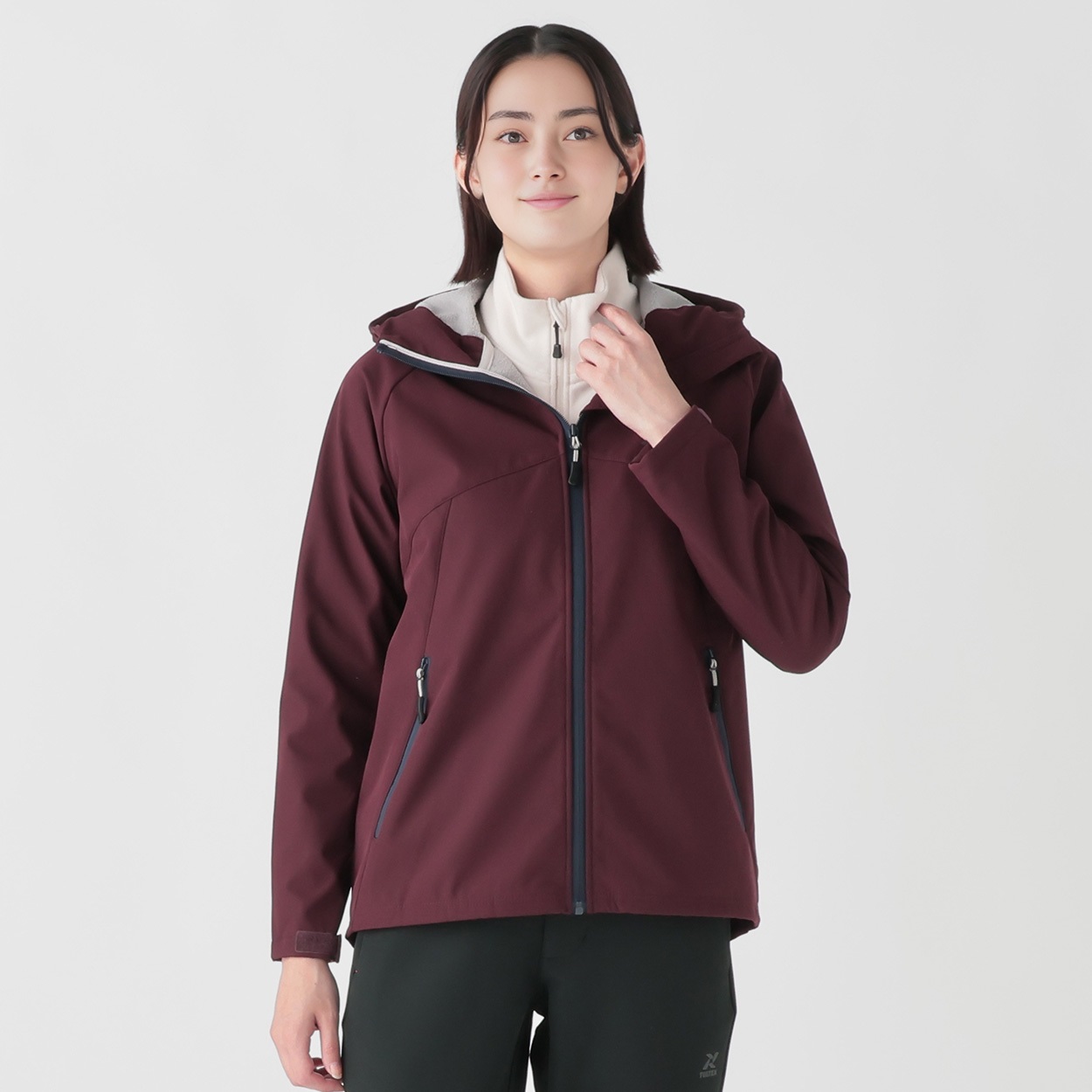 防風ボンディングパーカー 防風・耐久はっ水・裏フリース TULTEX