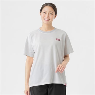 Tシャツ 肌離れがよい裏メッシュ ボーダーデザイン レディス(Ａウスクロ-M)