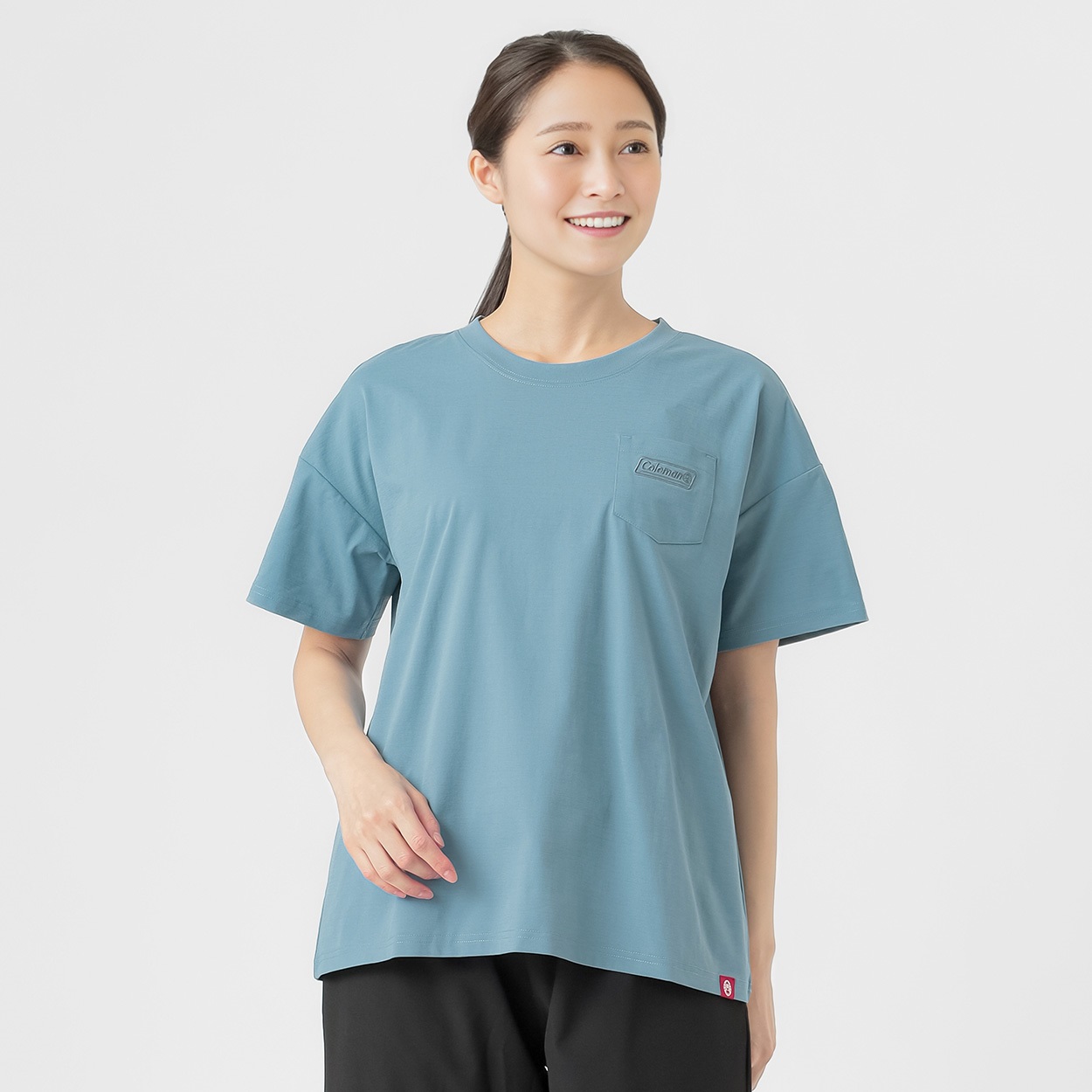 Tシャツ さらりとした生地 ポケット付 レディス | イオンスタイル