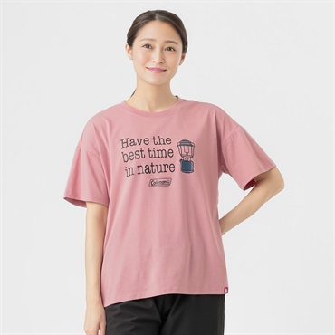 Tシャツ 多色 COLEMANランタンデザイン レディス