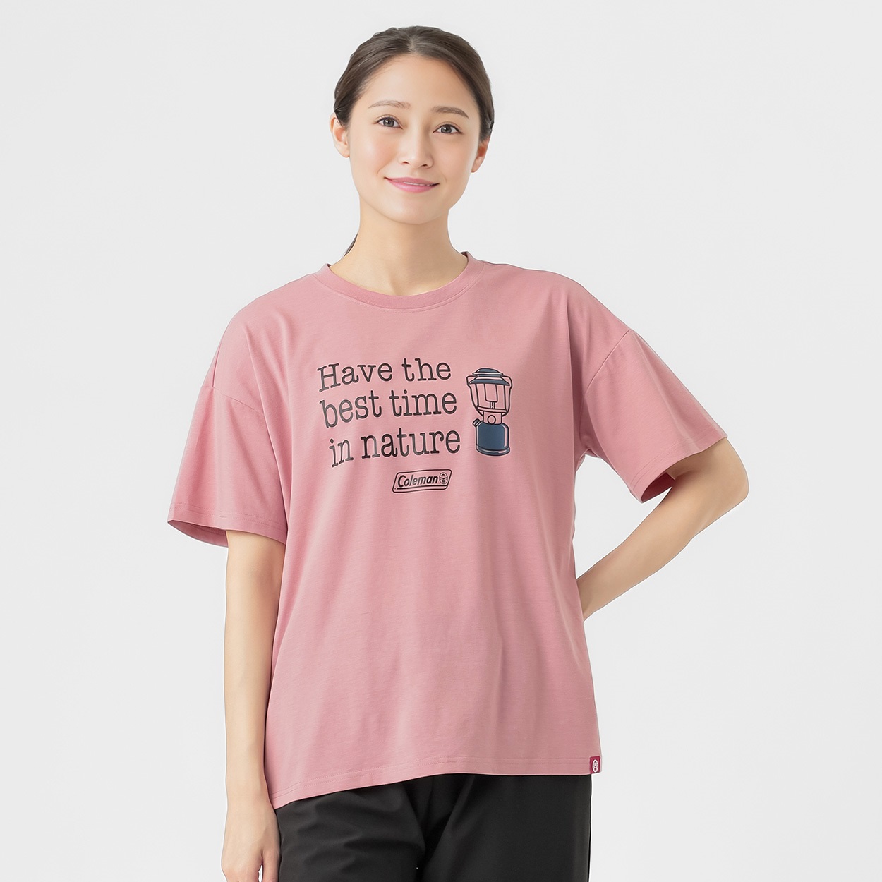 Tシャツ 多色 COLEMANランタンデザイン レディス | イオンスタイル