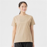 Ｔシャツ 山の道具プリント ＬＯＧＯＳ ＰＡＲＫ レディス(ウスキイロ-M)