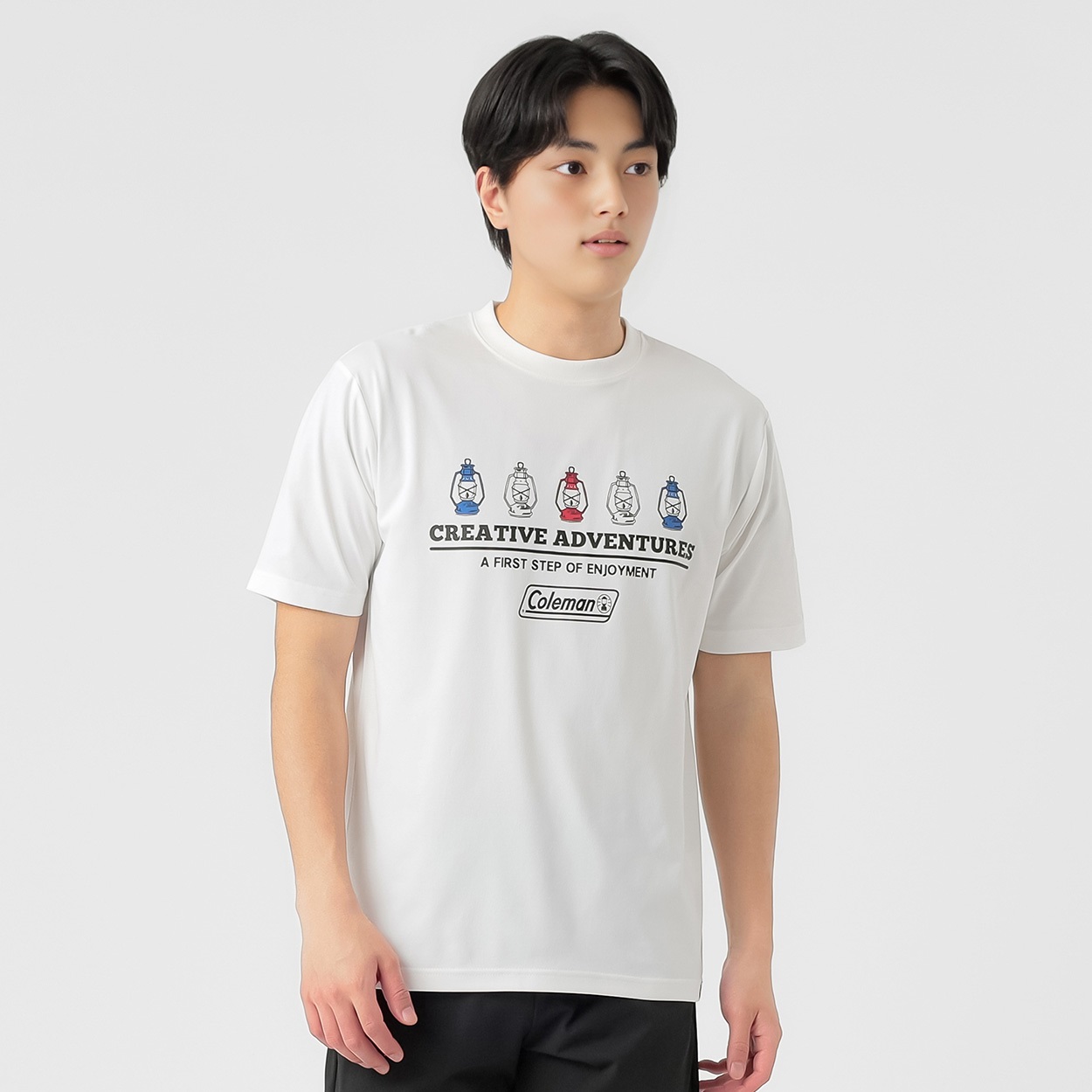 コールマン天竺プリント半袖Tシャツ メンズ | イオンスタイル