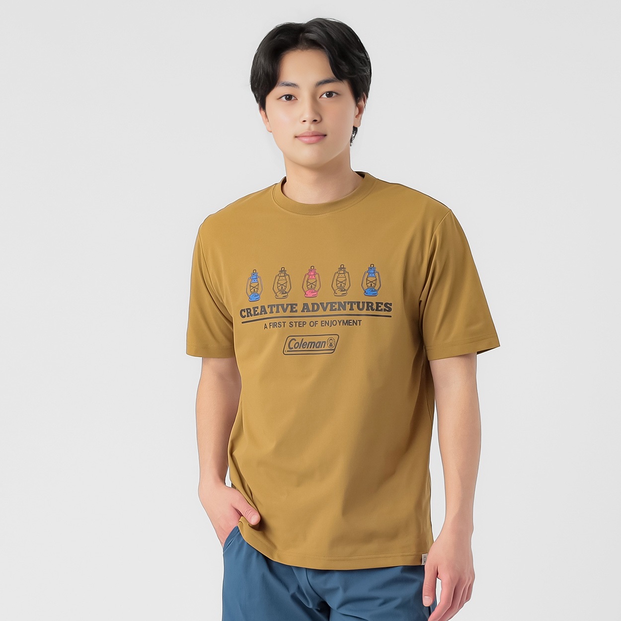 コールマン天竺プリント半袖Tシャツ メンズ | イオンスタイル コールマン天竺プリント半袖Tシャツ メンズ | イオンスタイル