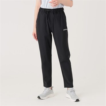 OUTDOOR PRODUCTS(アウトドア プロダクツ) 冷感ニットパンツ 驚くほど伸びる冷感アクティブパンツ レディス(クロ-M)