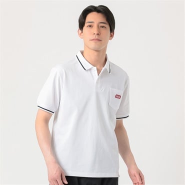 Coleman(コールマン) 鹿の子ポロシャツ メンズ(シロ-M)