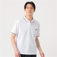 Coleman(コールマン) 鹿の子ポロシャツ メンズ(シロ-M)