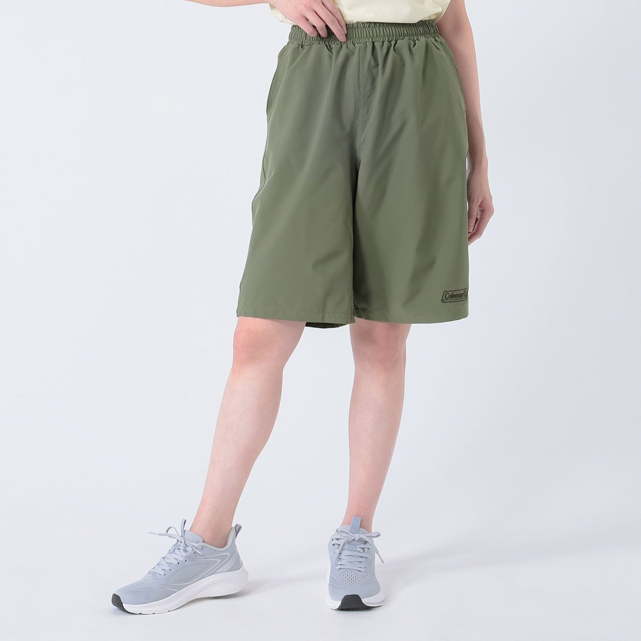 Coleman(コールマン) ポイントタッチハーフパンツ 水陸両用 耐塩素加工 レディス(コイミドリ-M)