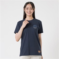 PENFIELD×RILAKKUMA （リラックマ） ワンポイント半袖Ｔシャツ グラフィックプリント プレーティング天竺 レディス(コイアオ-M)