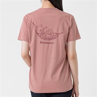 PENFIELD×RILAKKUMA （リラックマ） ポケット付き半袖Ｔシャツ グラフィックプリント プレーティング天竺 レディス(ウスアカ-M)