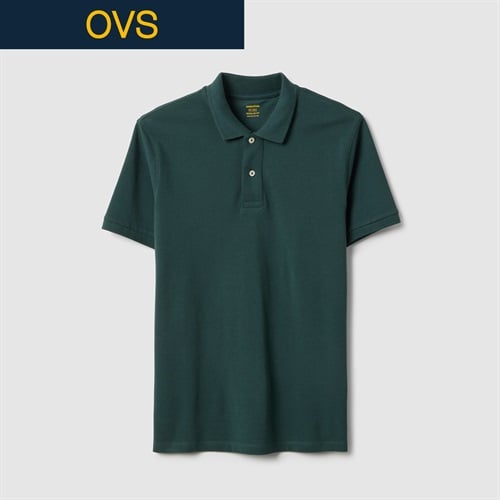 OVS（オヴィエッセ） ピケ半袖ポロシャツ メンズ | イオンスタイル