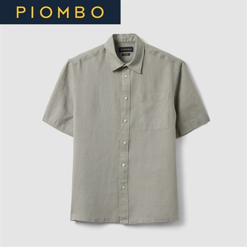 PIOMBO（ピオンボ） リネン半袖シャツ 2658867