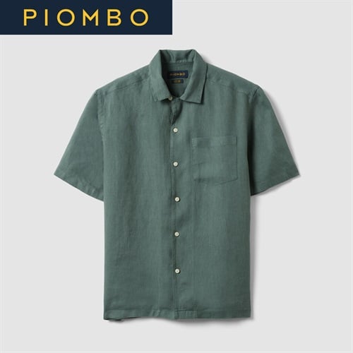 PIOMBO（ピオンボ） リネン半袖シャツ 2658872