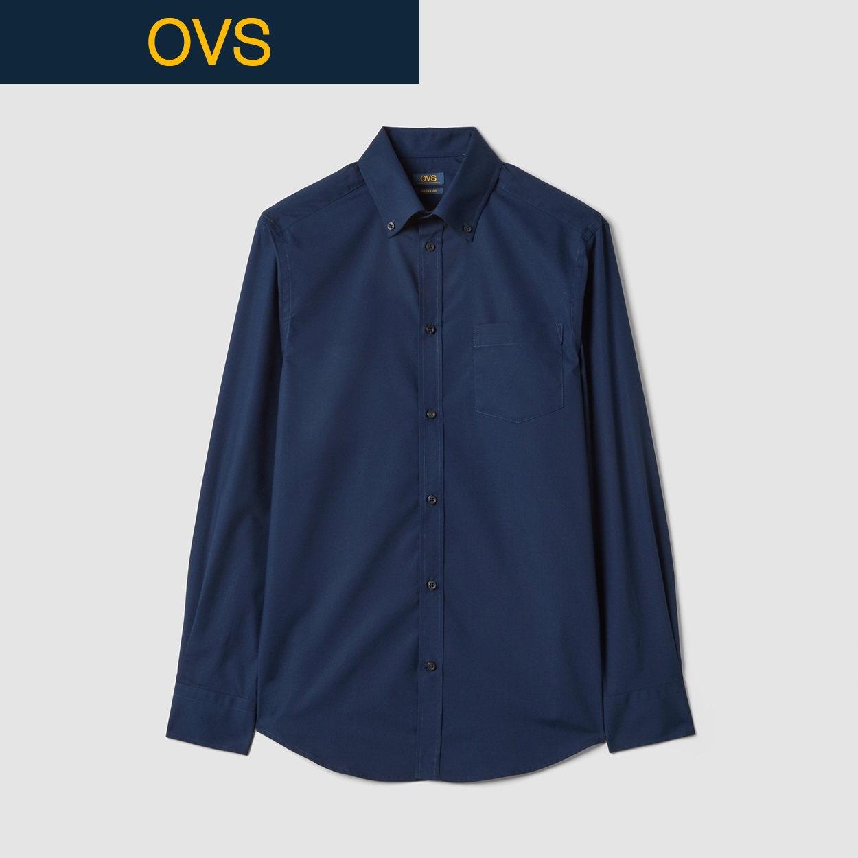 OVS（オヴィエッセ） 綿混レギュラー長袖シャツ 2684352 | イオン