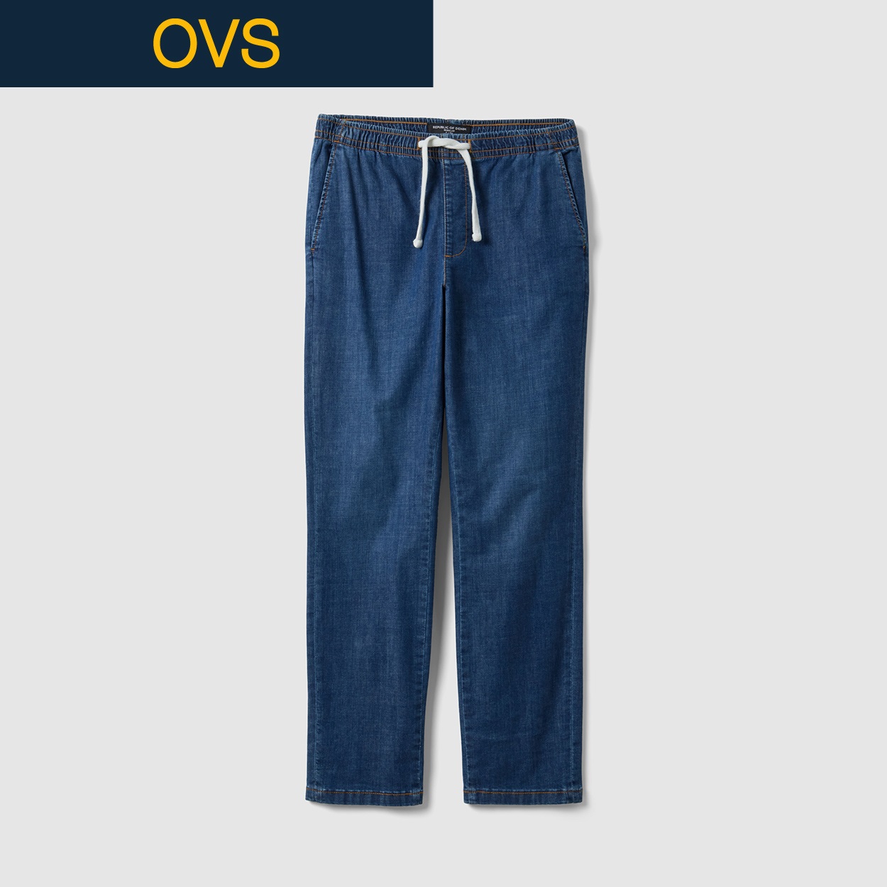 OVS（オヴィエッセ） ストレッチデニムパンツ 2685410(アジュール-M)