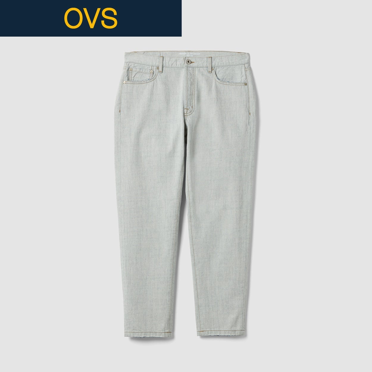 OVS（オヴィエッセ） リラックスデニムパンツ 2685437(ライトブルー-S)