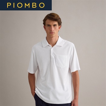 PIOMBO（ピオンボ） パイル地ポロシャツ 2689572(オプティックホワイト-S)