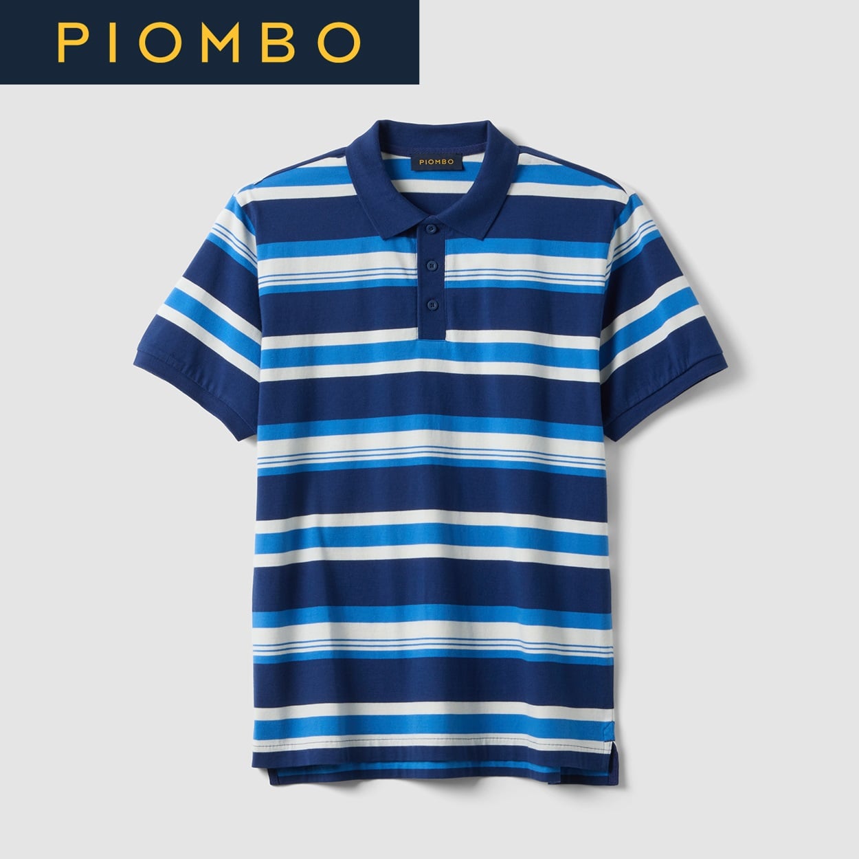 g.v.g.v. ポロシャツ PIOMBO（ピオンボ） ジャージーストライプポロシャツ メンズ | イオン