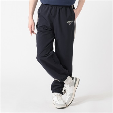 MACBETH 布帛ストレートパンツ メンズ(クロ-M)