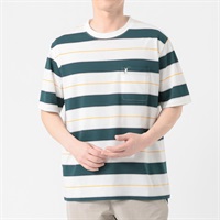 MACBETH ビンテージボーダーTシャツ メンズ(シロ-M)