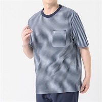 MACBETH ビンテージボーダーTシャツ メンズ(ウスアオ-M)