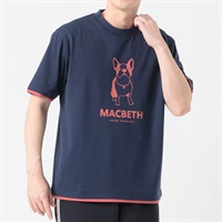 MACBETH フェイクレイヤードTシャツ メンズ(コイアオ-M)
