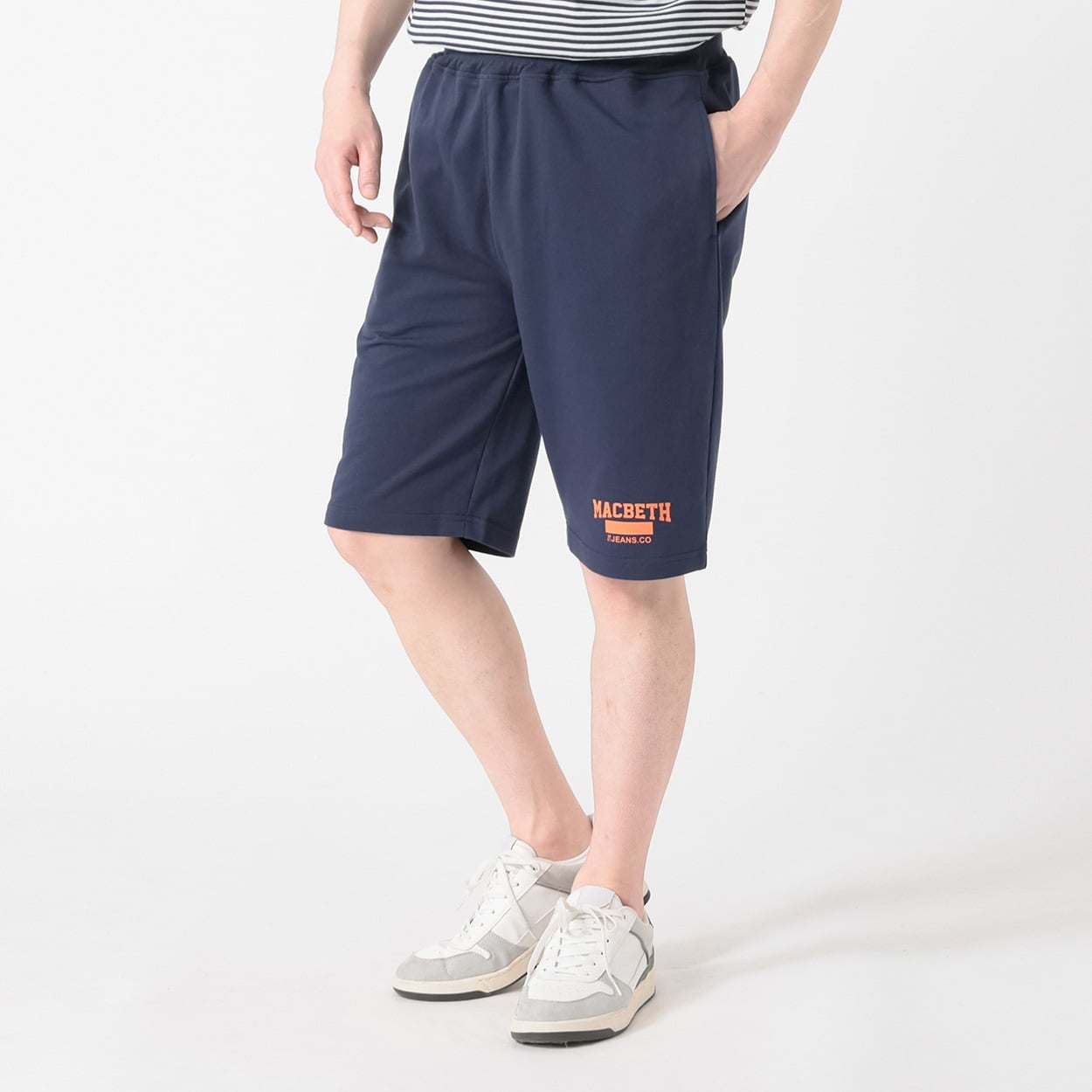 MACBETH ミニ布帛ショートパンツ メンズ(コイアオ-L)