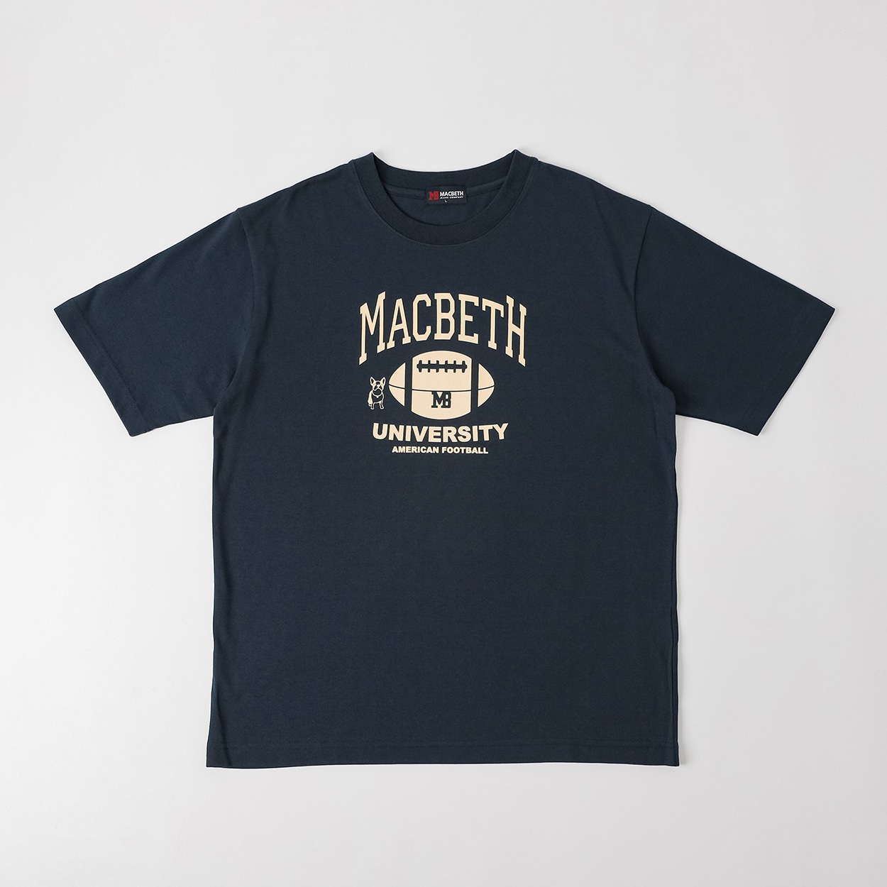 YellowBucks アメリカンフットボールシャツ M MACBETH アメフトプリントTシャツ メンズ | イオンスタイルオンライン