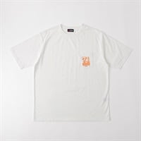 MACBETH 野球プリントTシャツ メンズ(シロ-M)