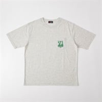 MACBETH 野球プリントTシャツ メンズ(キナリ-M)