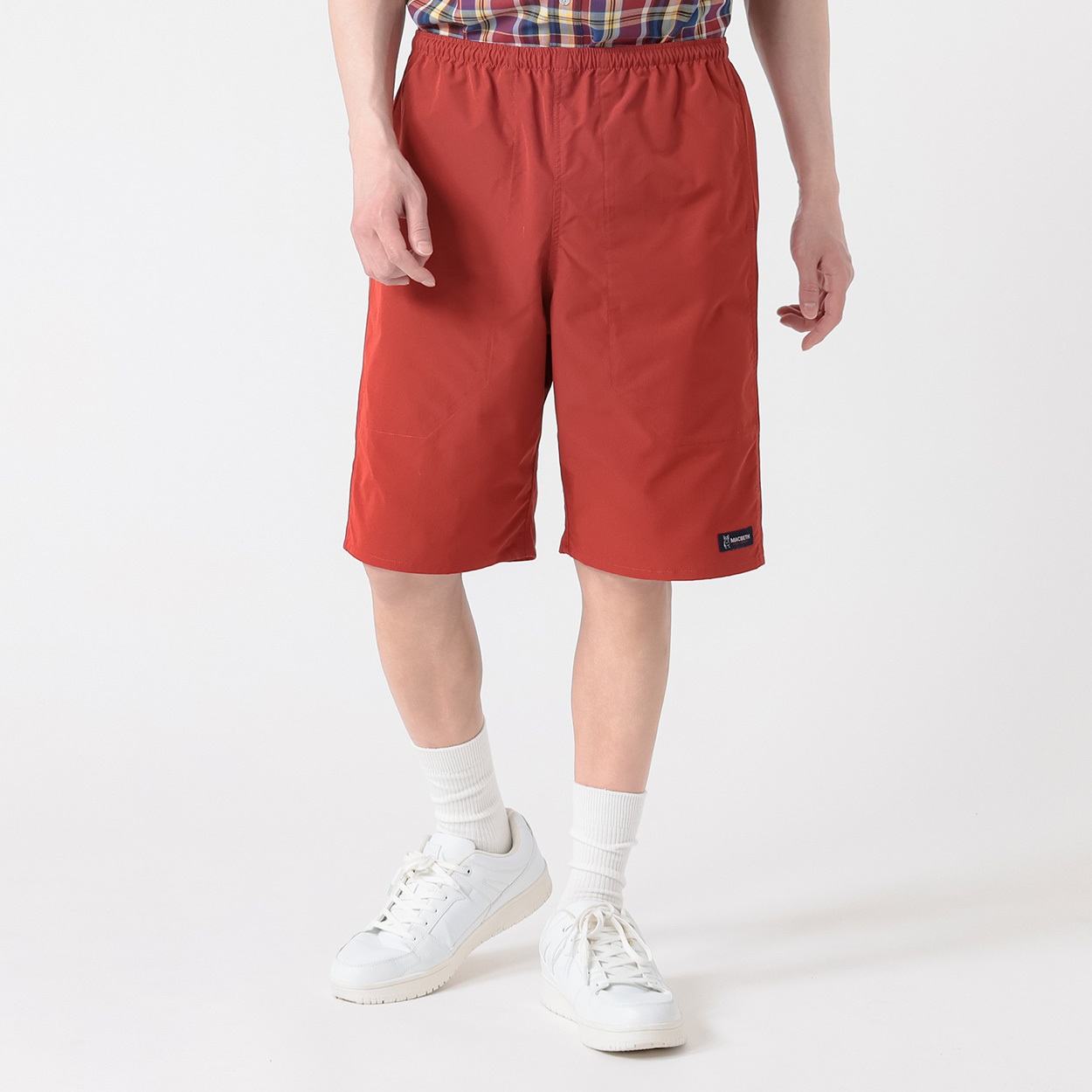 MACBETH(マクベス) バギーショートパンツ メンズ(アカ-XL)
