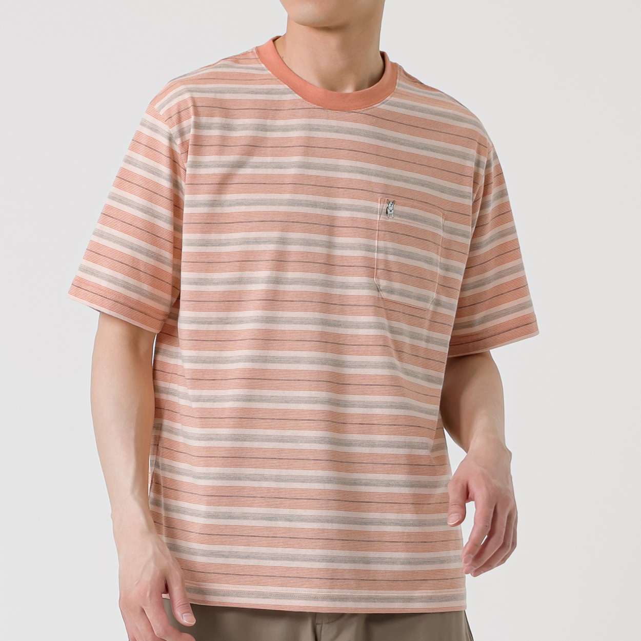 MACBETH(マクベス) サーフボーダーTシャツ メンズ(ダイダイ-L)